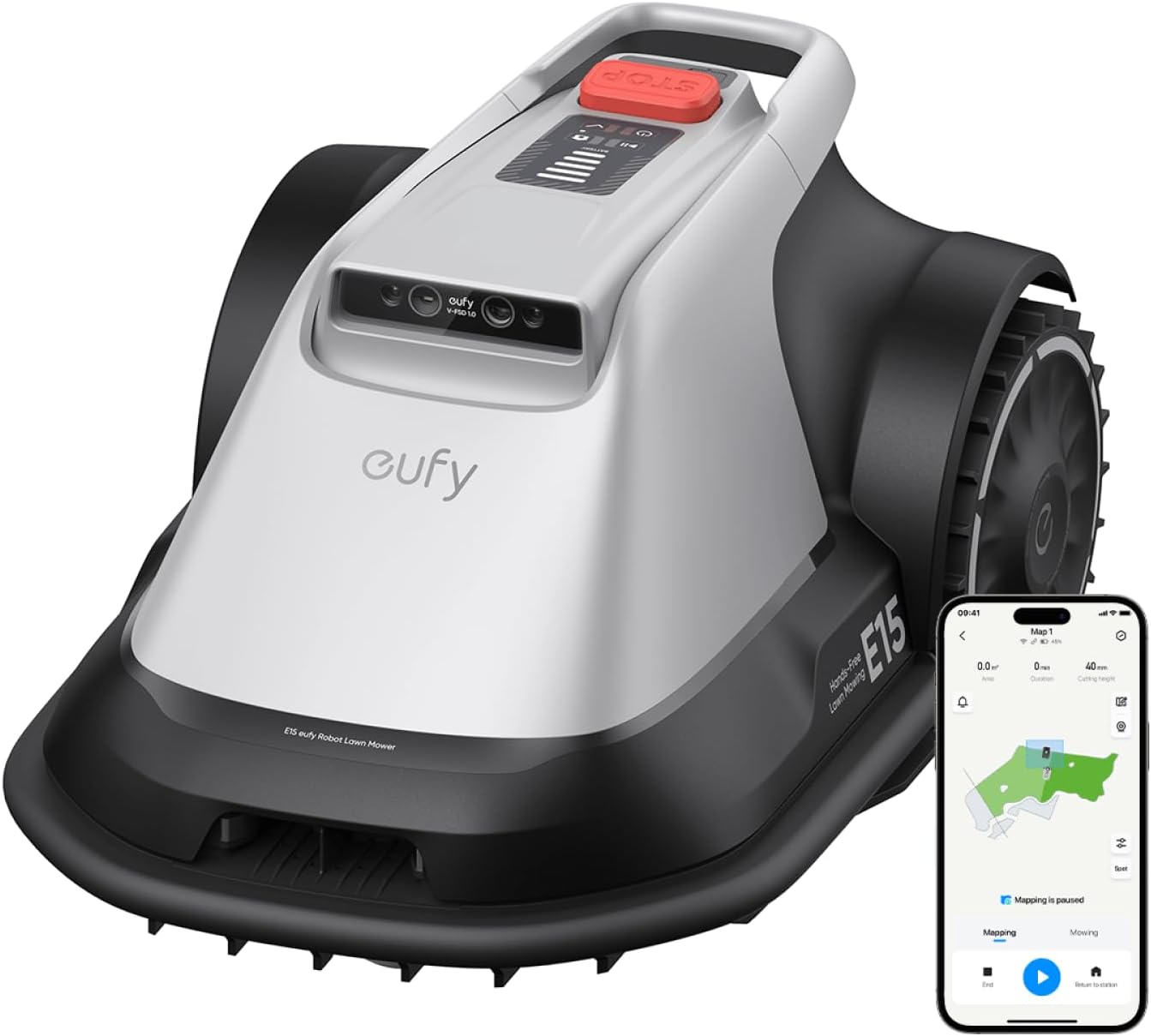 Urban Farming Kit - BRANDNEUER eufy Roboter-Rasenmäher E15 - Max.